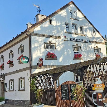 Restaurant & Pension Liebenstein Libá 외부 사진