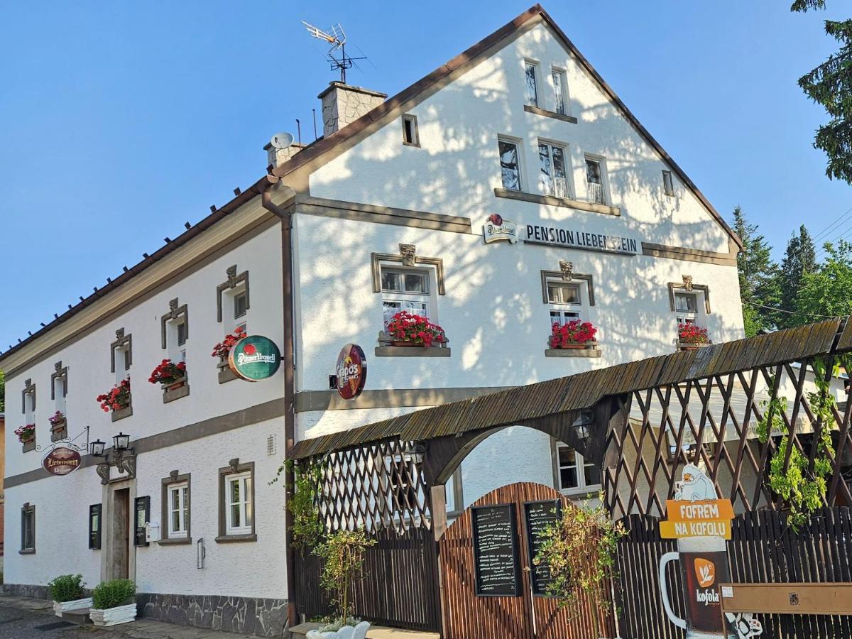 Restaurant & Pension Liebenstein Libá 외부 사진