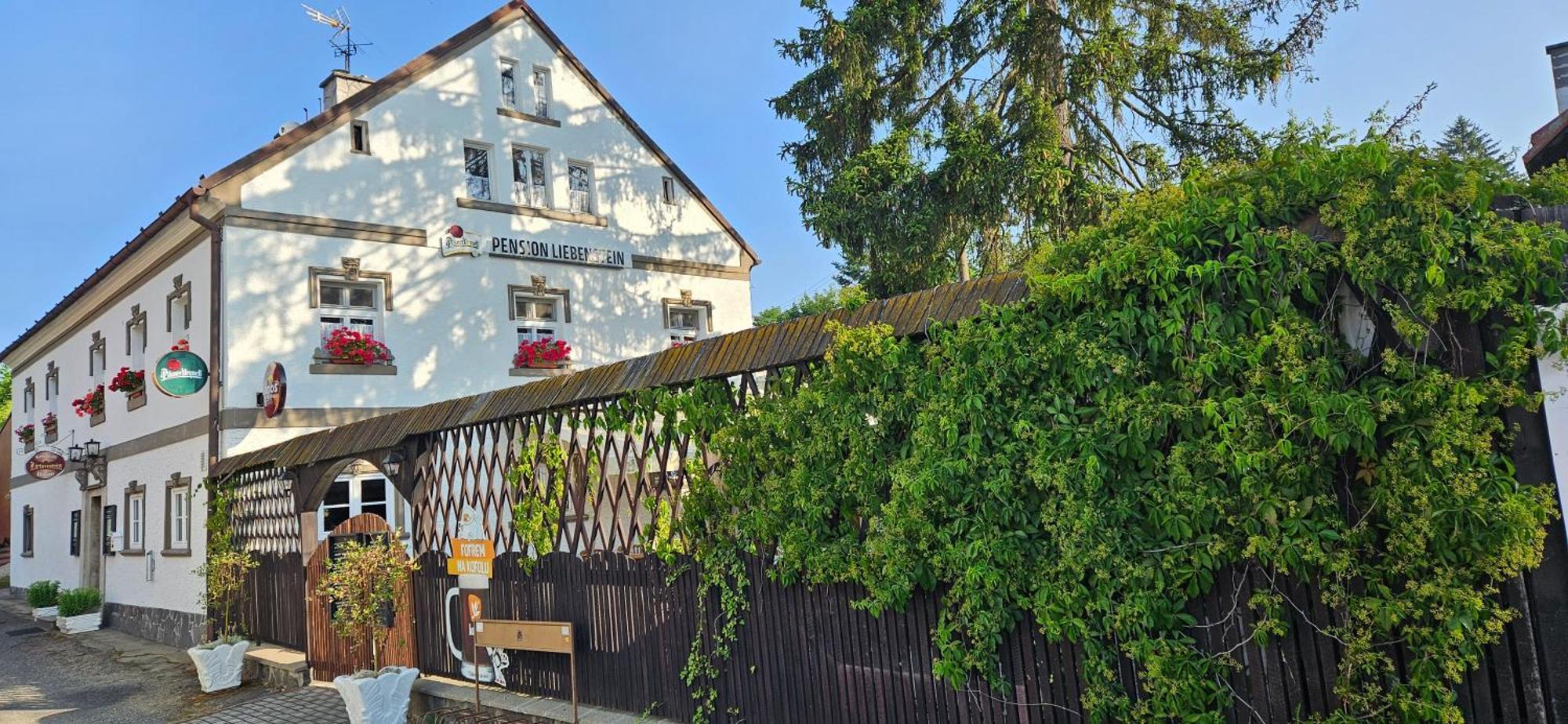 Restaurant & Pension Liebenstein Libá 외부 사진